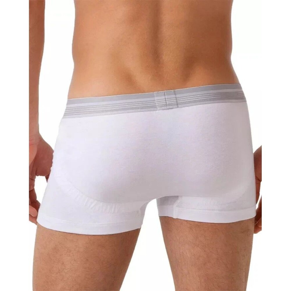 2XIST Boxer Briefs Mens XL White Low Rise No Show Trunk LIFT